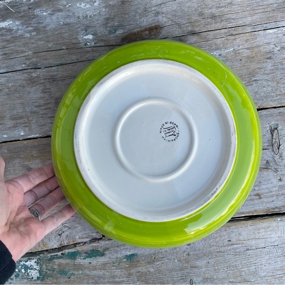 Ceramicas large colorful serving bowl handpainted Spain Cinco de Mayo chips dip - Picture 7 of 9